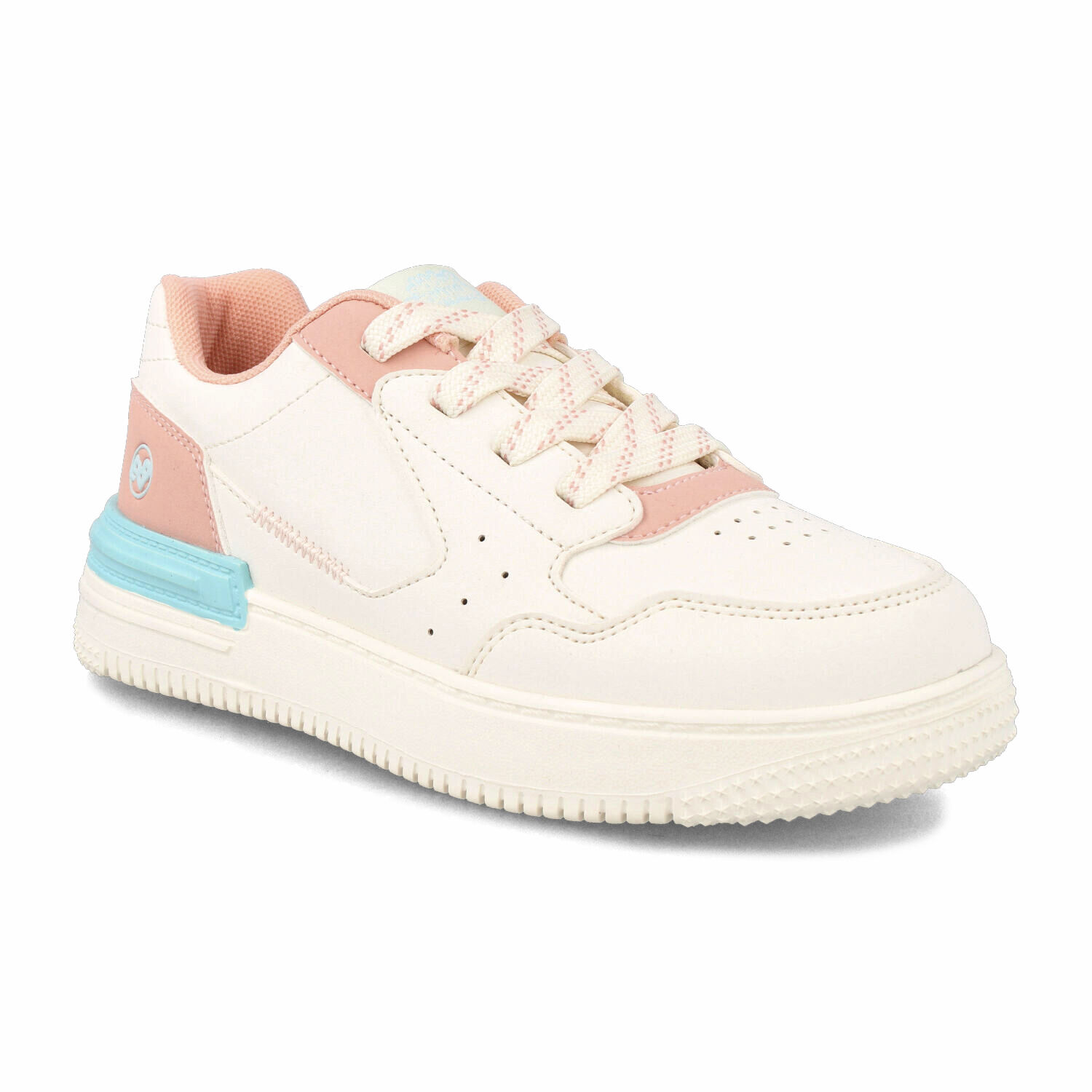 Zapatilla Ni&ntilde;a Bubblegummers Aticuss Blanco - Rosa Claro image number 1.0